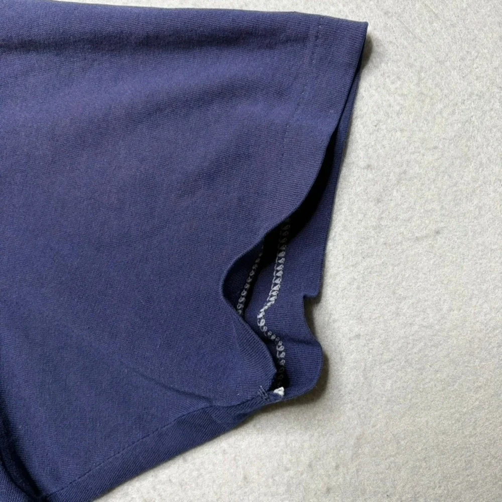 Russell Athletic T-Shirt Mens XL Navy Blue Vintage 70s Single Stitch PBPA